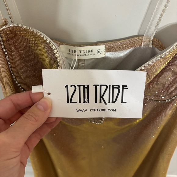 BNWT 12th Tribe Cocktail Mini Dress size Medium - Picture 2 of 4